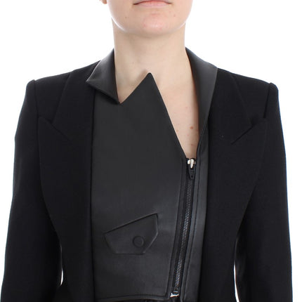 Elegante chaqueta de blazer monocromante