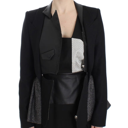 Elegante chaqueta de blazer monocromante