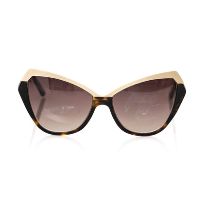 Chique Cat Eye Sunglasses met gouden accenten