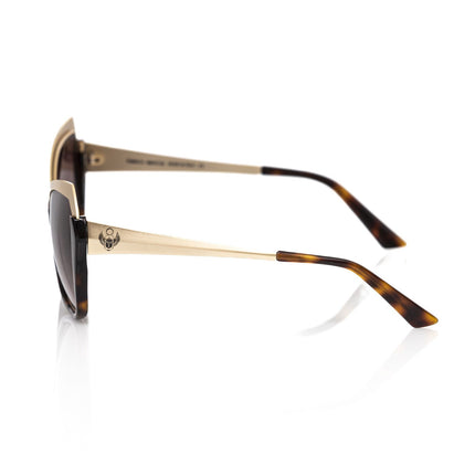 Chique Cat Eye Sunglasses met gouden accenten