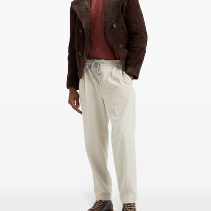 Brunello Cucinelli Trousers White