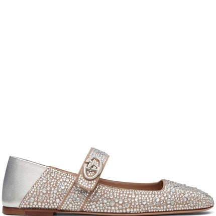 Valentino Garavani Flat shoes Silver