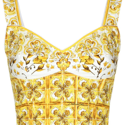 Dolce & Gabbana Top Yellow