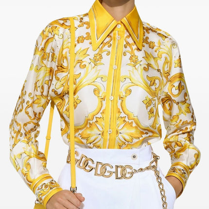 Dolce & Gabbana Shirts Yellow