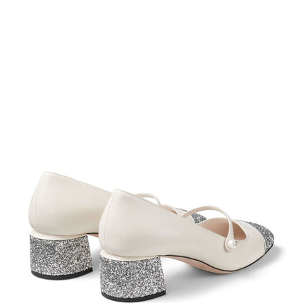 Jimmy Choo With Heel Silver