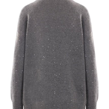 Brunello Cucinelli Sweaters Grey