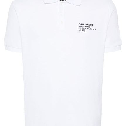 Dsquared2 T-shirts and Polos White