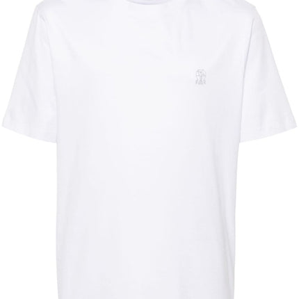 Brunello Cucinelli T-shirts and Polos White