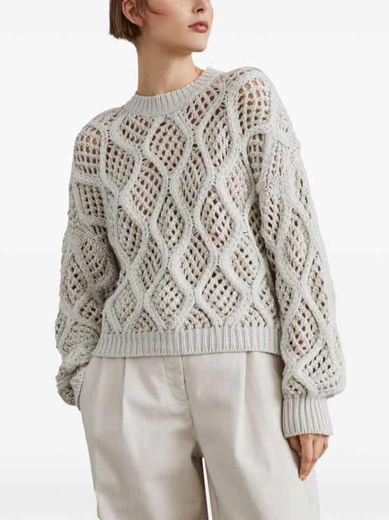 Brunello Cucinelli Sweaters White