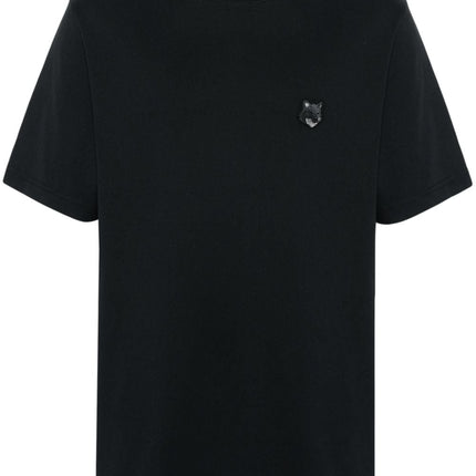 MAISON KITSUNE' T-shirts and Polos Black