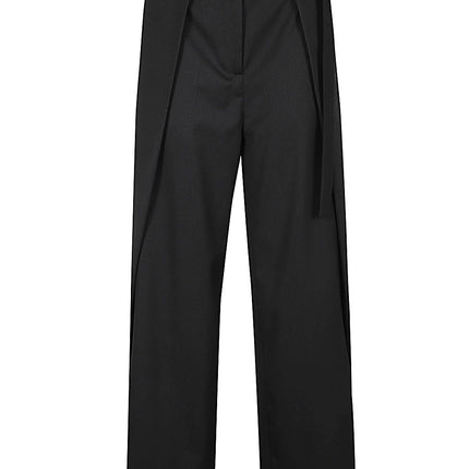 Erika Cavallini Semi-Couture Trousers Black