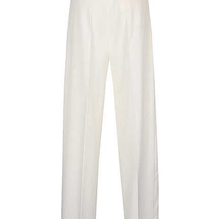 Erika Cavallini Semi-Couture Trousers White