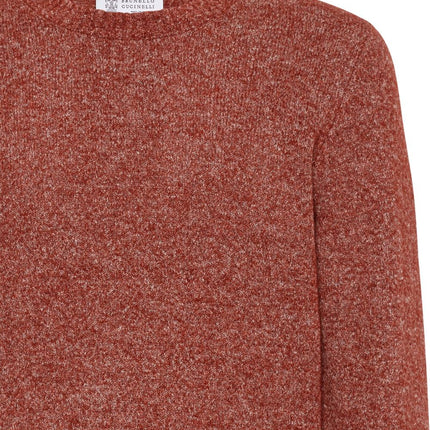 Brunello Cucinelli Sweaters Coral Red