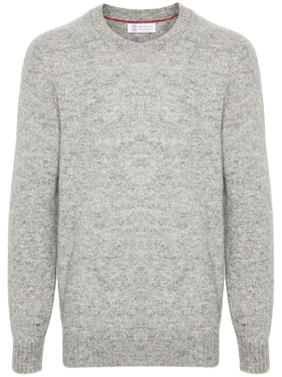 Brunello Cucinelli Sweaters Grey