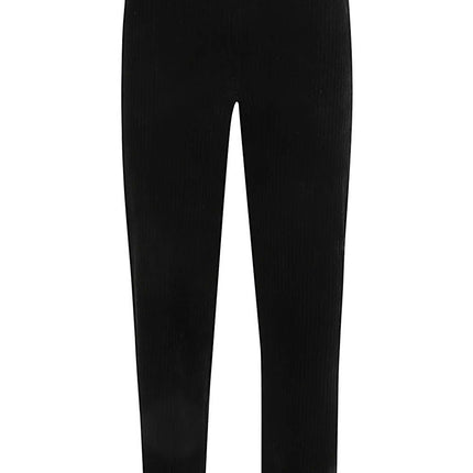 AVENUE MONTAIGNE Trousers Black