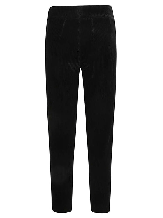 AVENUE MONTAIGNE Trousers Black