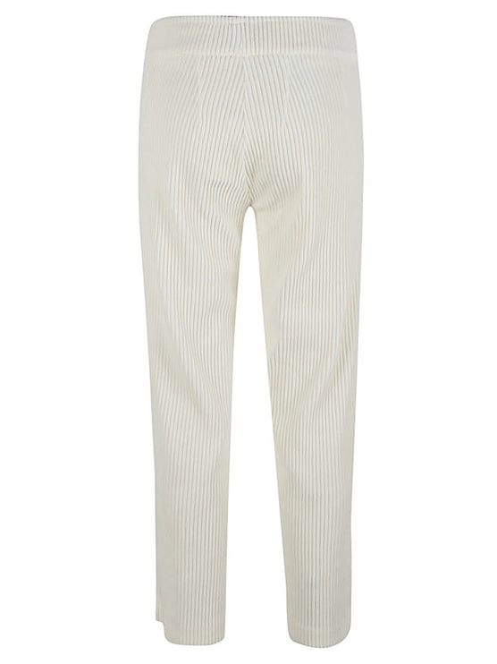 AVENUE MONTAIGNE Trousers White