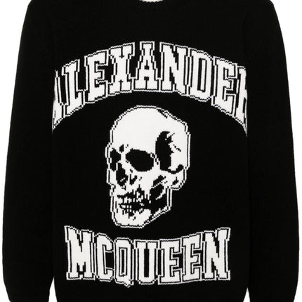 Alexander McQueen Sweaters Black