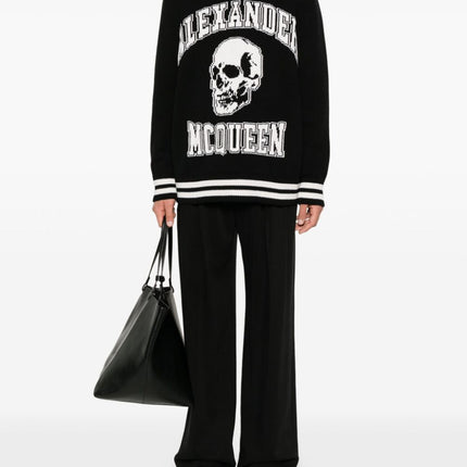 Alexander McQueen Sweaters Black