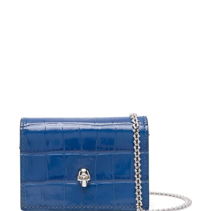 Alexander McQueen Wallets Blue