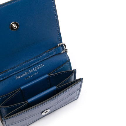 Alexander McQueen Wallets Blue