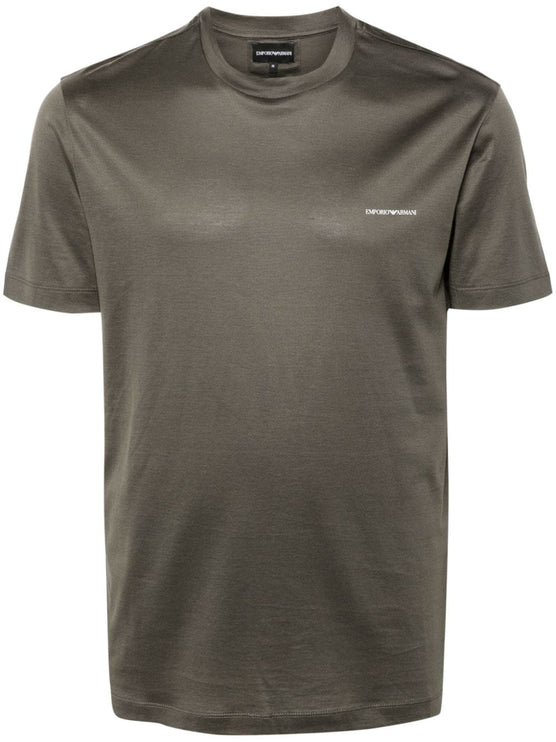 Emporio Armani T-shirts and Polos Green