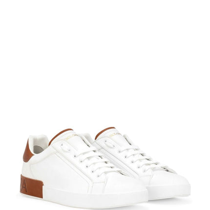 Dolce & Gabbana Sneakers Leather Brown