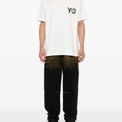 Y-3 T-shirts and Polos White