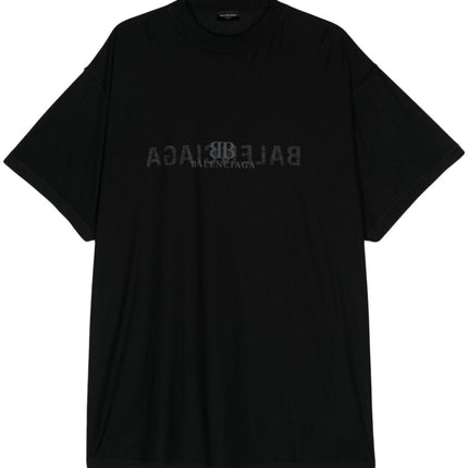 Balenciaga T-shirts and Polos Black