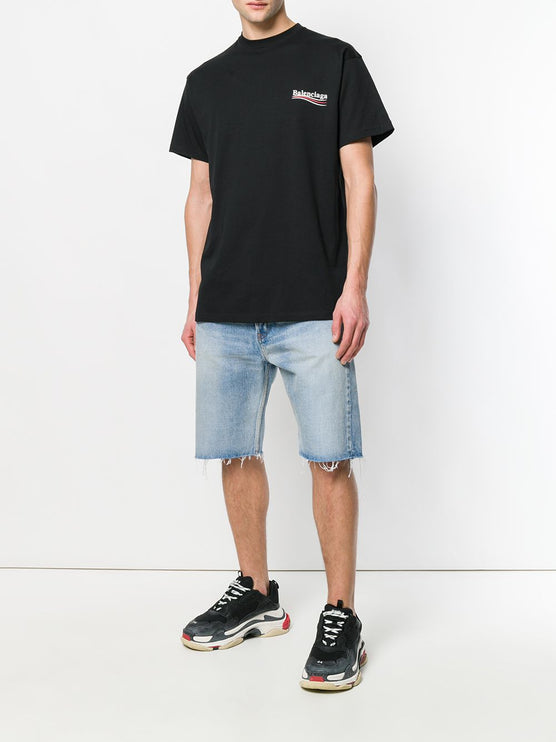 Balenciaga T-shirts and Polos Black