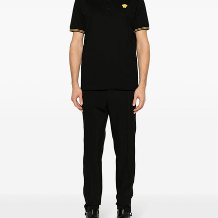 Versace T-shirts and Polos Black