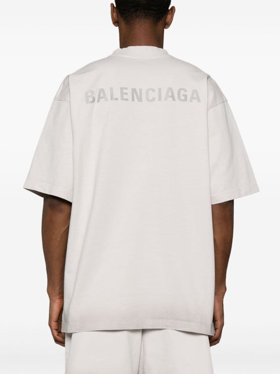 Balenciaga T-shirts and Polos Grey