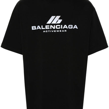 Balenciaga T-shirts and Polos Black