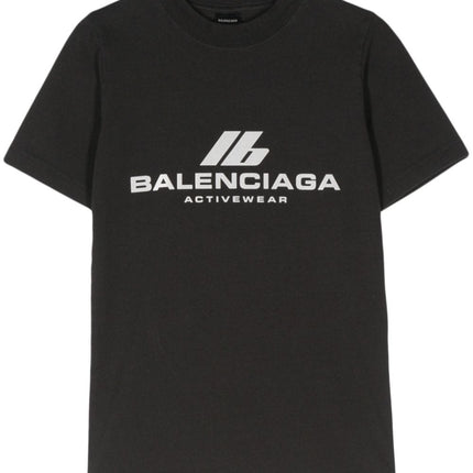 Balenciaga T-shirts and Polos Black