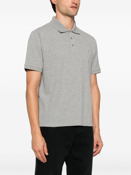 Saint Laurent  T-shirts and Polos Grey