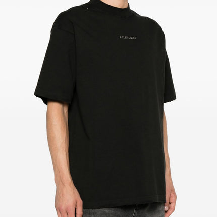 Balenciaga T-shirts and Polos Black