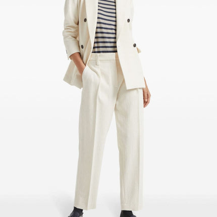 Brunello Cucinelli Trousers White