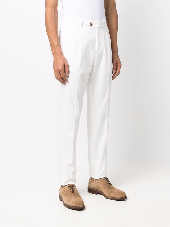 Brunello Cucinelli Trousers White