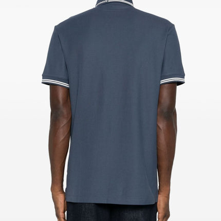 Emporio Armani T-shirts and Polos Clear Blue