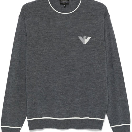 Emporio Armani Sweaters Grey