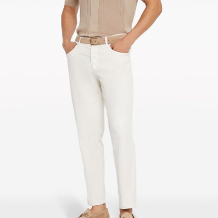 Brunello Cucinelli Trousers White