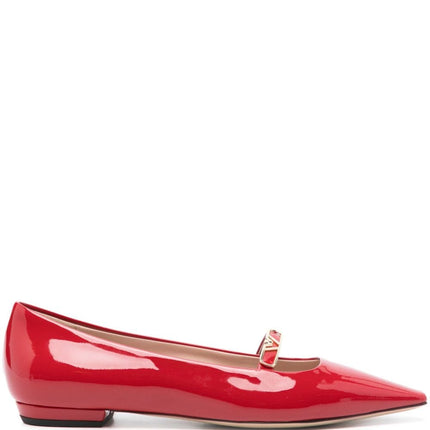 E 'CLAT Flat shoes Bordeaux