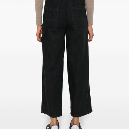 WHITE SAND Trousers Black