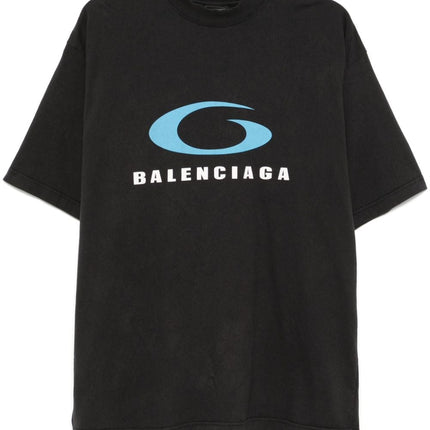 Balenciaga T-shirts and Polos Black