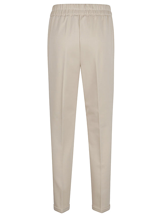 Via Masini 80 Trousers Cream