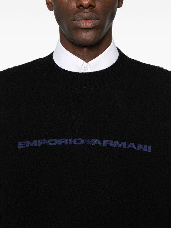 Emporio Armani Sweaters Black