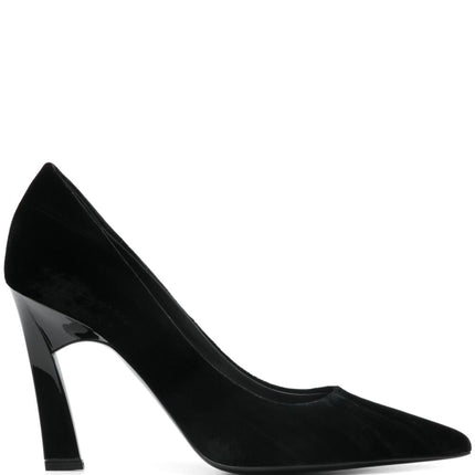 E 'CLAT With Heel Black