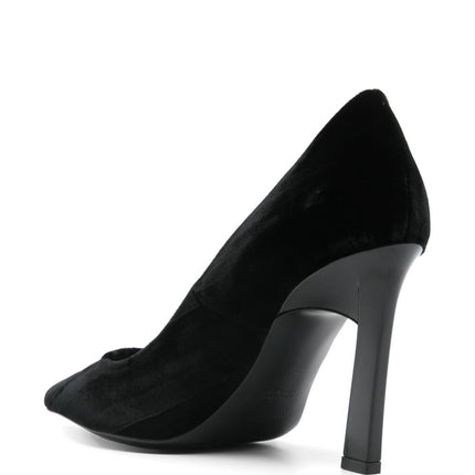 E 'CLAT With Heel Black