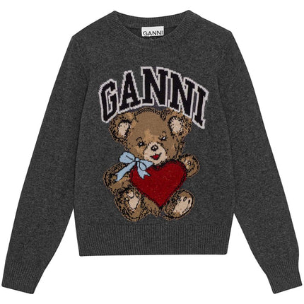 GANNI Sweaters Grey