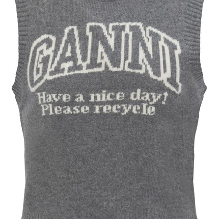 GANNI Sweaters Grey